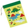 Skater KB63-A Children's Cup Bag, Drawstring Bag, Made in Japan, Dinosaur, 26 view 2
