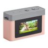 1080P HD Digital Mini Camera for Kids, Lightweight Pink Small Cam with 16x Zoom and Macro Function - Portable FHD Video Recorder for Girls Ages 7-12, DIY School & Outdoor Use (Pink) view 4
