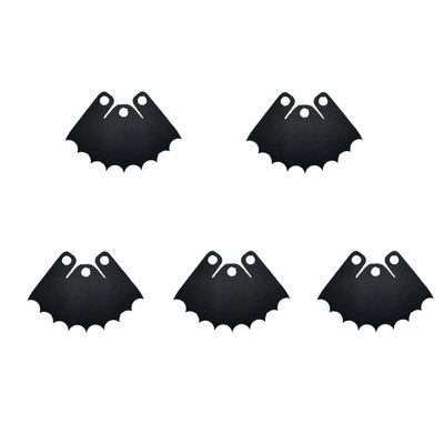BASEPLATES Building Block Figure Accessory Black Cape (cape085-0)