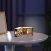 3D Wooden Dollhouses Craft Model  Handmade Mini Magic-Cubes, Free Paper-Cut Accessories, Creative Design | DIY Kit for Hobby Makers and Decorative Display view 3