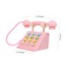 WHAMVOX Simulation Mushroom Telephone for Realistic Pink Plaything for S Role Play Hand-Eye Coordination Educational Phone Interactive view 2