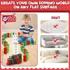 chikro Domino Train Toys Games for Kids - Automated Dominoes-Placing Model Train for Toddlers Age 3-4 Montessori Toys for 3-4 Year Old boy view 2