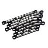 Rc Car Parts For Traxxas For TRX4M For Bronco For Defender 1/18 Metal Alloy Linkage Tie Link Rod Kit RC Crawler Car Model Repairs Parts(Black) view 2