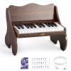 AiJoy Kids Piano Keyboard, 25 Keys Digital Piano for Toddlers Kids, Mini Music Educational Instrument Toy, Wood Gift for Children Girls Boys, Volume Adjustable view 1