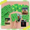 200 Pack Trading Card Shipping Protector, AHIER 3.5'' x 4.5'' Plastic Trading Card Protectors for Bubble Mailers, Card Savers for Mailing Shipping Supplies(Green) view 4
