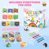 Air Dry Clay Kit for Kids, Modeling Clay for Kids, DIY Model Magic Clay Non-Sticky Soft & Ultra Light with Sculpting Tools, Birthday Christmas Gift for Boys Girls Ages 3 4 5 6 7 8+ view 2