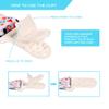 12 Pack Pacifier Clips with Short Strap(25.5cm) - Premium Polyester Baby Pacifier Holder Set, Multi-Design Clips for Boys Girls (Multicolor E 25.5cm) view 4