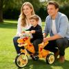 NMM Dinosaur Tricycle for Toddlers, Kids Trike with Music, LED, Tricycles for 3-5 Year Olds, for Rider, Big Wheel, Storage Basket, Horn, Toddler Bike for Boy, Dinosaur Toys for Kids 2-4 4-7 view 4