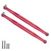 Parts For TRAXXAS For X-MAXX For WideMaxx 8S For XRT 1/5 1/6 2pcs Metal Toe Links 202.5mm Link Rod Linkage 7897 RC Car Upgrade Parts(Red) view 1