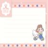 Furukawa Paperwork PEKO x Sanrio Characters Letter Set A LLL503 view 1