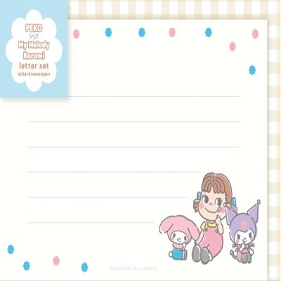 Furukawa Paperwork PEKO x Sanrio Characters Letter Set B LLL504