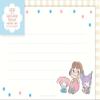Furukawa Paperwork PEKO x Sanrio Characters Letter Set B LLL504 view 1
