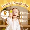 D.G.PLAYER Sensory Fidget Slider for Kids & Adults, Silicone Magnetic Toys for Stress Anxiety Relief Calming, Fidgets for Autism ADHD, Classroom Office Desk Must Haves - Ideal Travel School Gifts view 4
