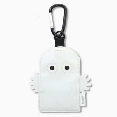 Zoey Moomin Tiny Pouch with Window Nyoro 641943 Pushing Goods Pass Case