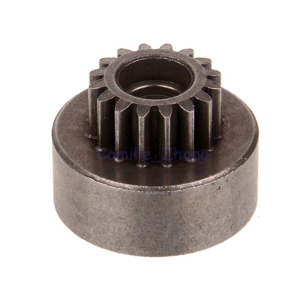 High-Performance 16T Clutch Bell Single Gear for 1/10 Nitro RC Truck - Durable Replacement Part for Enhanced Precision in RC Car Racing