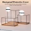 Small Dustproof Acrylic Display Case, Transparent Storage Box for Dolls/ Action Figures/ Collectibles, Square Clear Acrylic Display Box(20x20x55cm(8x8x22in)) view 2