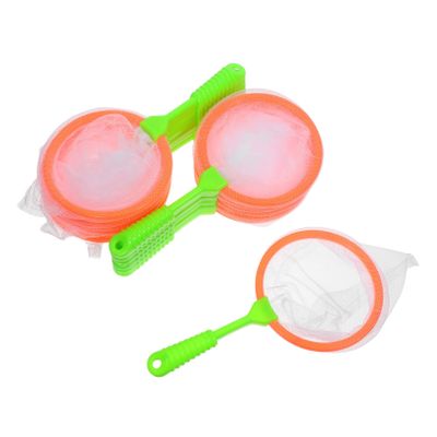 COOLHIYA 14Pcs Fishing Nets Lightweight Portable Catcher for Outdoor Fun Suitable for Catch Fish Insects and Butterflies Random Color for Boys Random Color