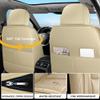 VIUDMEK Full Set Leather Seat Covers for VW Jetta SportWagen 2009-2014,Waterproof Full Wrapping Edge Car Seat Covers,Ergonomic Lumbar Support Car Seat Cover,Auto Interior(Beige,5PCS) view 4