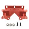 Aluminum Front Bulkhead Upgrade for 1/10 Slash VXL 2WD, Rustler VXL 2WD, Stampede VXL 2WD, Bandit VXL 2WD  Alloy Hop-Up, Replaces #2530 / #2530A (Red) view 2