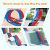 15 Ft Flexible Race Track for Kids 3+, Certified Safe Flex Race Car Ramp with Two 1/64 Diecast Cars  Starter Set, Portable Roll-Up Racetrack with Strong Suction Cups, Great Gift for Boys Girls view 3