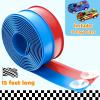15 Ft Flexible Race Track for Kids 3+, Certified Safe Flex Race Car Ramp with Two 1/64 Diecast Cars  Starter Set, Portable Roll-Up Racetrack with Strong Suction Cups, Great Gift for Boys Girls view 4