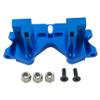 Aluminum Front Bulkhead Upgrade for 1/10 Slash VXL 2WD, Rustler VXL 2WD, Stampede VXL 2WD, Bandit VXL 2WD  Alloy Hop-Up, Replaces #2530 / #2530A (Blue) view 1