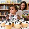 12Pcs Cow One Cupcake Toppers - Black Glitter Farm Animals First Birthday Cupcake Decorations for Cow Theme 1st Birthday Baby Shower Party Cake Decor view 3