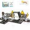 AFUNX Magnetic Tiles Road Expansion Set, STEM Magnetic Building Blocks for Kids Ages 3-5 4-8 5-7, STEM Learning Toys, Safe & Durable Creative Construction Play, Gift for Boys & Girl view 1