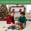 AFUNX Magnetic Tiles Road Expansion Set, STEM Magnetic Building Blocks for Kids Ages 3-5 4-8 5-7, STEM Learning Toys, Safe & Durable Creative Construction Play, Gift for Boys & Girl view 4