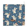 GuoChe Party Bunny 5 Pack Muslin Washcloths for Unisex 100% Cotton for Kids Girls and Boys view 1
