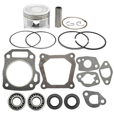 68mm Piston Ring Bearing Oil Seal Gasket Set Fit for GX160 168F Engine 13101-ZF7-010 13101-ZH8-010