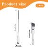 2 Pcs Multifunctional Cup Lid Cleaning Brush and Straw Cleaner Brush Set - 2-in-1 Cup Lid Cleaner with Bristles for Deep Cleaning Bottle Lids, Straws, Spouts and Narrow Gaps Lids Cleaning Brush Tool view 2