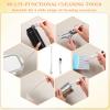 2 Pcs Multifunctional Cup Lid Cleaning Brush and Straw Cleaner Brush Set - 2-in-1 Cup Lid Cleaner with Bristles for Deep Cleaning Bottle Lids, Straws, Spouts and Narrow Gaps Lids Cleaning Brush Tool view 4