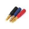 3PCS 4mm Male to 5mm Female Bullet Adapter Connector Castle Mambo ESC Extension view 2