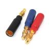 3PCS 4mm Male to 5mm Female Bullet Adapter Connector Castle Mambo ESC Extension view 3