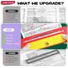 Adkoat 4PCS Chinoiserie Mahjong Line Finder - Mah Jongg Card Guided Reading Ruler Tracker Tool for Beginner Seniors - ADHD Dyslexia Overlays Aid Maker Reader - Mah Jongg Accessories and Gifts view 3