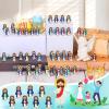 Comkrivy 80 Pcs Little Jesus Figures, 8 Colors Mini Jesus Figurines in Bulk, Easter Egg Stuffers, Tiny Figure for Hide and Seek, Sunday School, Baptism Gifts, Church Religious Party Favors (Stlye C) view 3
