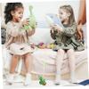 COOLHIYA Walker Push Animal Pushing Cart Cartoon Amphibian Style Safe Wood Material Support Stability for Boy Girl Learning to Walk Birthday Christmas view 4