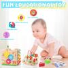 Bravmate Wooden Activity Cube and Kids Tool Set view 4