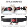 2 Pack Replacement High Chair Safety Straps, 2-Point Baby Security Harness for Stroller, Pushchair Child HighChair, Durable Infant Belt for Enhanced Kid Protection view 4
