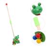 ToysCentral Basics Walker Push Cart for Smooth Surface Animal Design Leg Muscle Trainer and Fall Protection Walking Aid Walking for Birthday and Christmas view 3