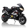 yifaeux 50cc Pocket Rocket Motorcycle, 8 Inch Wheels Mini Motorcycle, Gas Pocket Motorbike with Front Rear Disc Brakes, Dual Headlights, 4-Stroke Black view 1