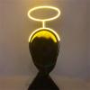 Angel Wings Glowing Halo Headband Set,Realistic Fairy Wings Halo Fancy Dress for Halloween Carnival Costume Party (Yellow) view 2