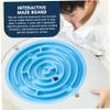 Balance Board Kids, 53x39cm Kids Wobble Balance Board with 3-Level Replacement Maze, Non-Slip Toddler Training Sensory view 3