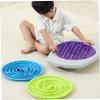 Balance Board Kids, 53x39cm Kids Wobble Balance Board with 3-Level Replacement Maze, Non-Slip Toddler Training Sensory view 4