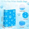 122 Pcs Paw Print Party Favors, Blue Puppy Theme Birthday Decorations for Girl with Orange Blue Dog Paw Goodie Bags Stuffers Stickers Mochi Squishy Toys Pen Notebook, Back to School Gifts for Kids view 3