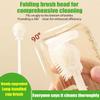 360 Flexible Silicone Bottle Brush with Long Handle,Foldable Soft Bristle Silicone Cup Brush,Water Bottle Cleaning,Cup Lid Cleaner,Deep Cleaning for Narrow Neck Bottles,Flasks Bottles (1 pcs) view 4