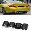 Carbon Fiber Exhaust Parts for M2 F87 M3 F80 M4 F82 F83 Muffler Tailpipe Upgrade MP Nozzle System Modification Accesories(Carbon Texture D) view 4