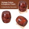 RICHOOSE Wooden Brain Teaser Puzzles for Adults - Challenging 3D IQ Logic Games for Teens 14+, Stress Relief Desk Toys & Office Decor, Unique Gifts for Men, Women, Seniors (Barrel) view 4