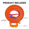 ARSUNOVO Flex Track 15 Ft Starter Set | Classic Long Design, with a Roll-Up Portable Structure to Create a Versatile DIY Racetrack, Persimmon view 3
